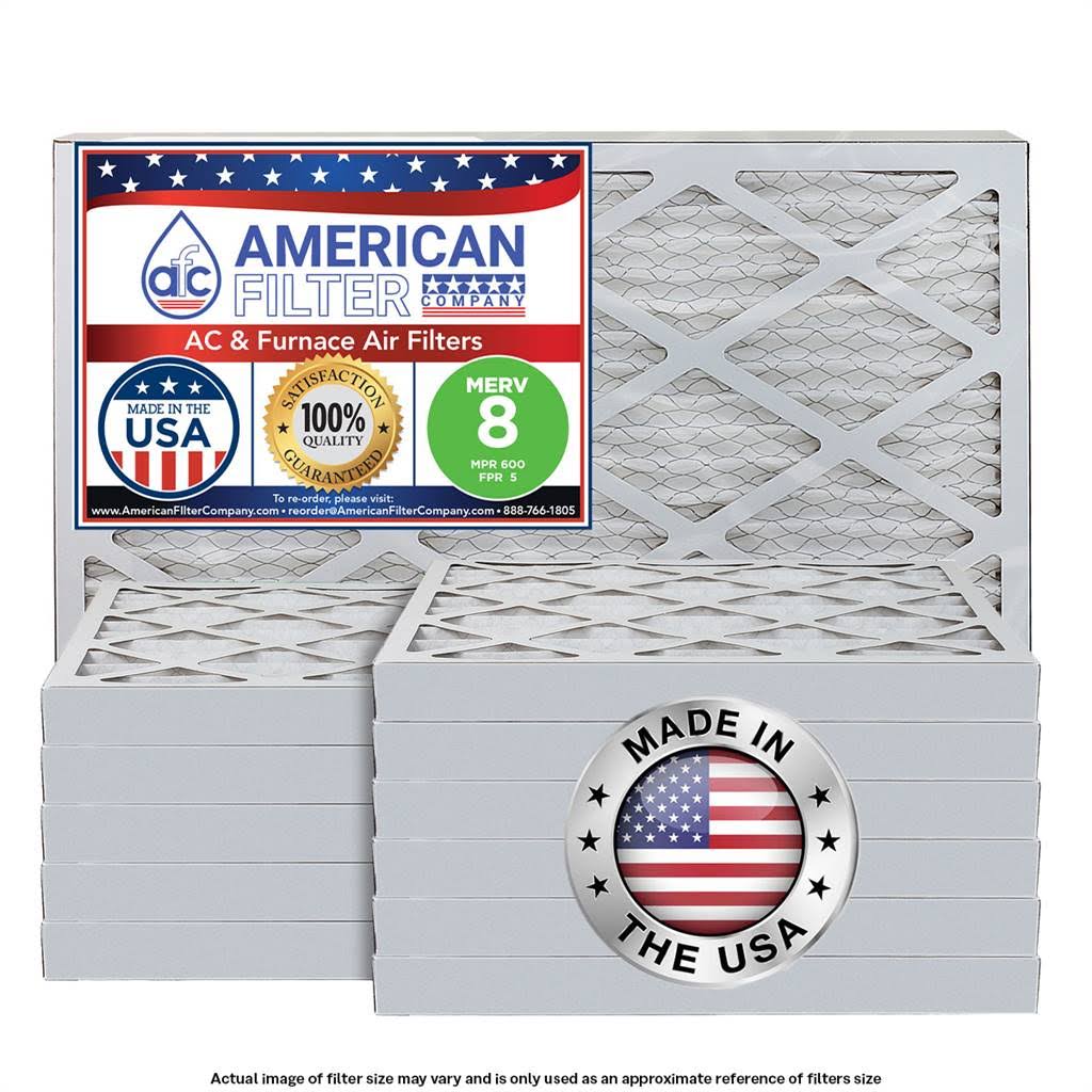 8x30x2 MERV 8 Air Filters (12-Pack) G772