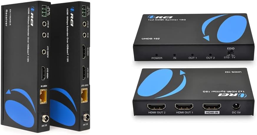 HDBaseT HDMI Extender over Cat5e/6 Ethernet LAN Cable B1090