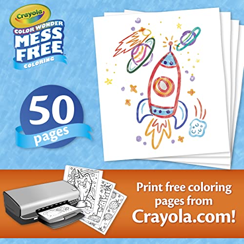 Color Wonder Magic Light Brush Mess Free Painting Station P74512