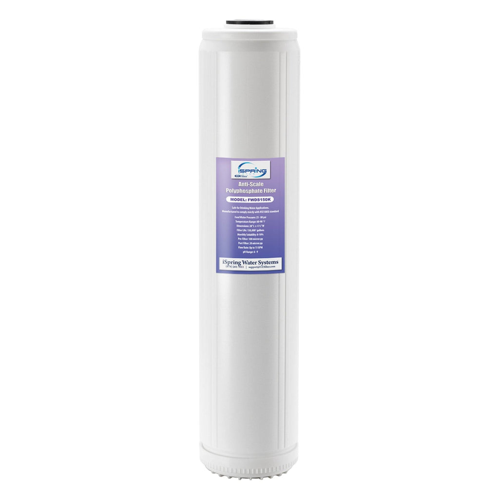 Anti Scale Water Filter Replacement Cartridges, 20” x 4.5” Y654438