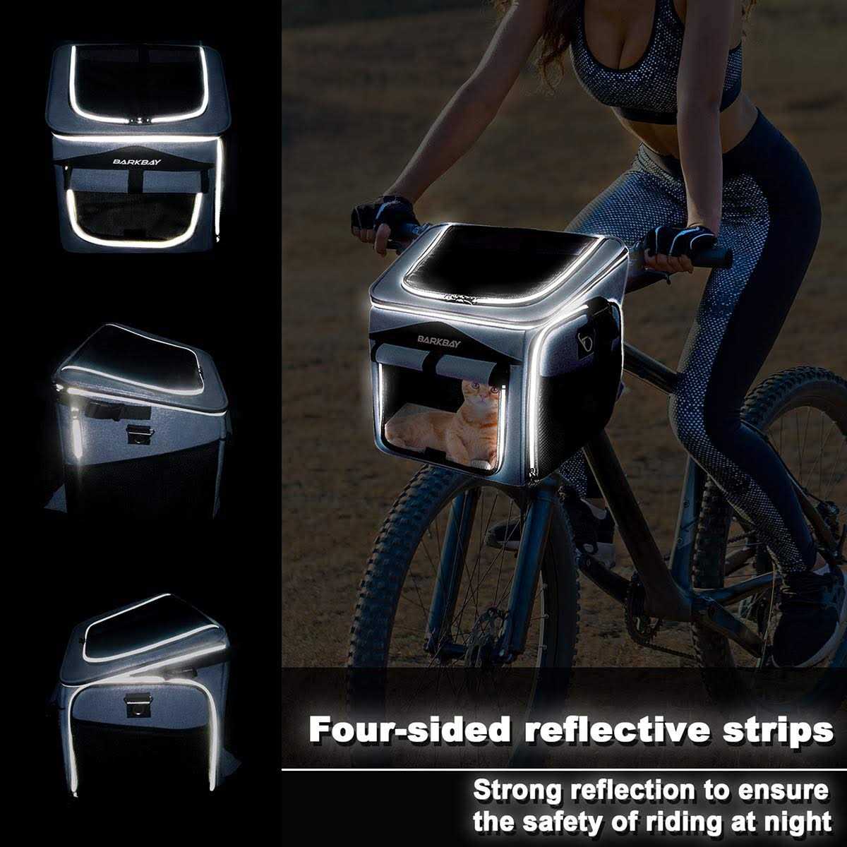Dog Bike Basket Carrier N24533