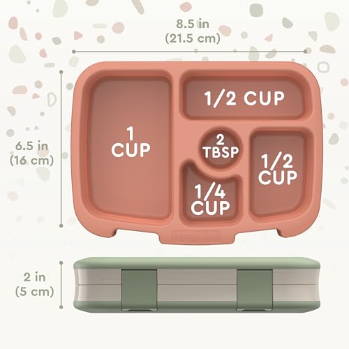 5-Compartment Leak-Proof Bento-Style Kids Lunch Box U573249