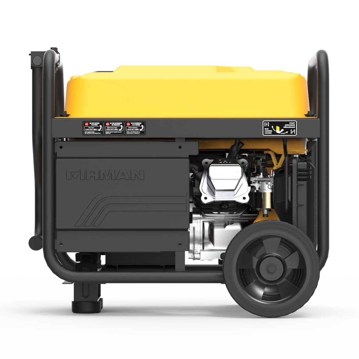 4550/3650 Watt Gas Portable Generator with Wheel Kit Q666