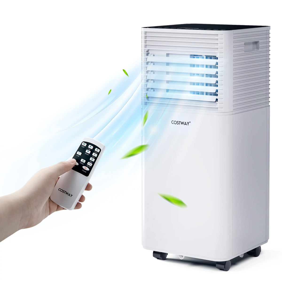 5000 BTU Portable Air Conditioner 3-in-1 Black F108512
