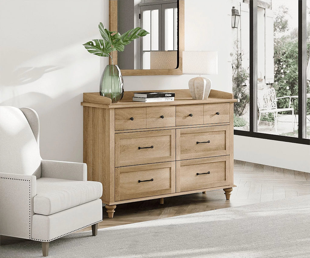 Wood Kids Dresser with 6 Drawers R2533