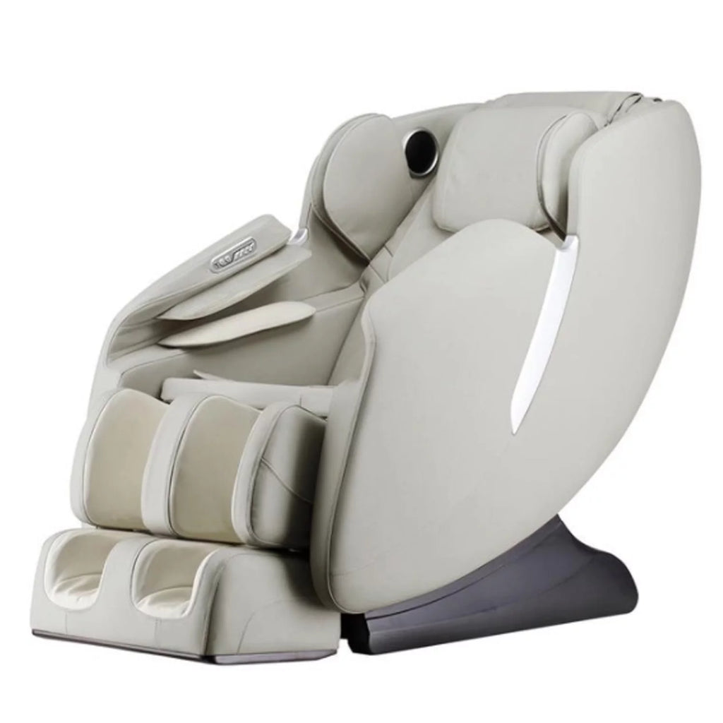 Taupe Full Body Reclining Massage Chair W9452