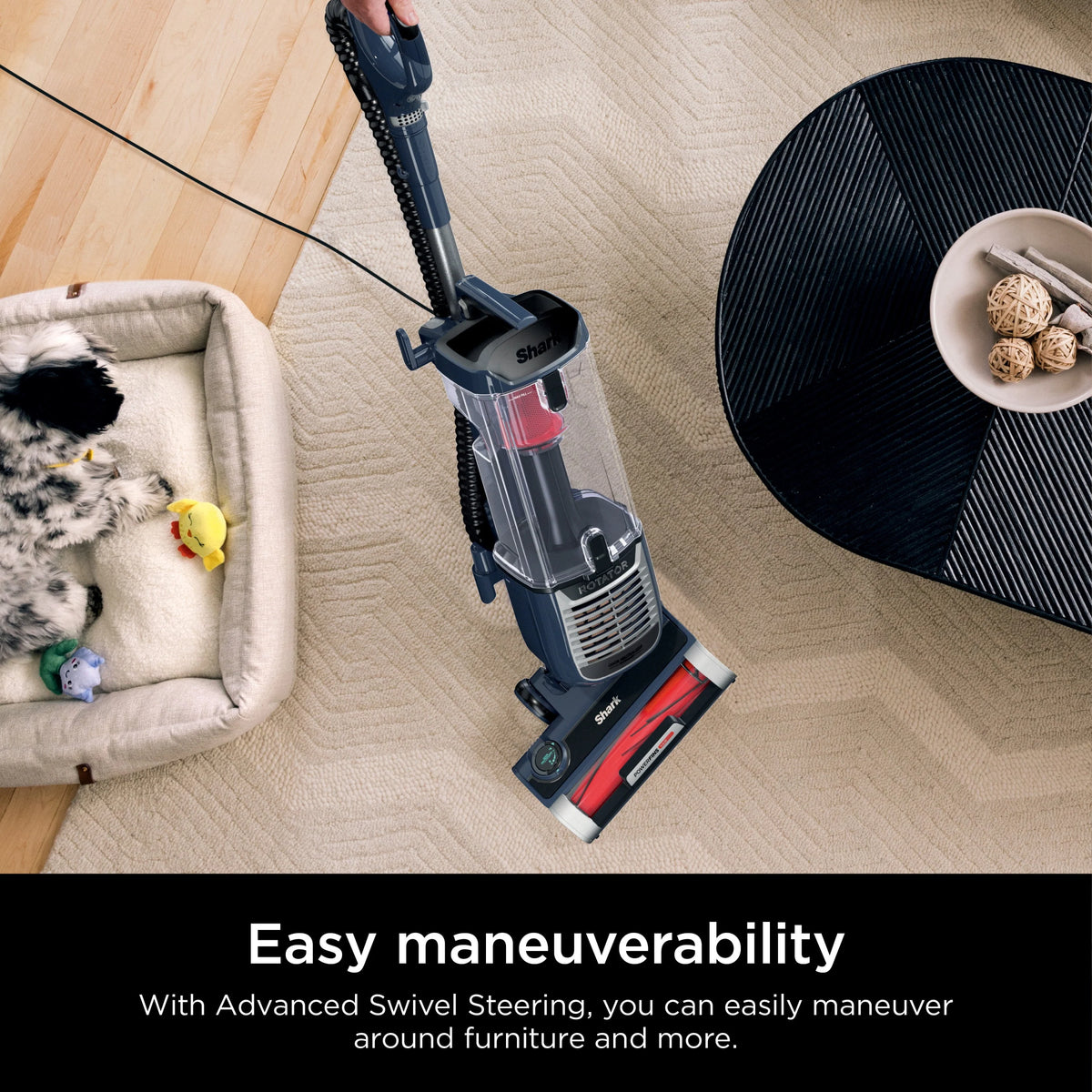 Upright Pet Vacuum with PowerFins HairPro and Odor Neutralizer E271225