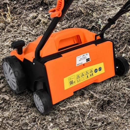 Corded Electric Lawn Mower Scarifier and Dethatcher C574