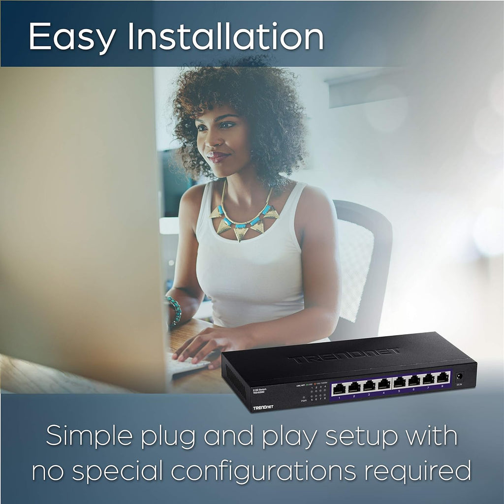 8-Port Unmanaged 2.5G Switch U946