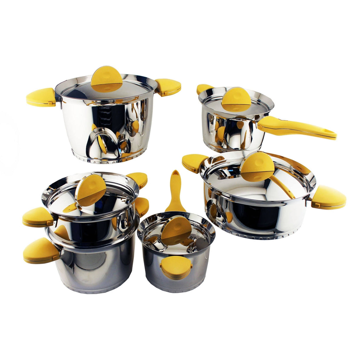 11-pc. Stainless Steel Cookware Set E717231
