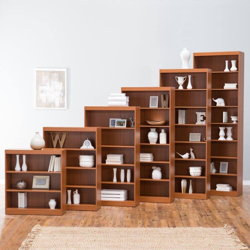 Heavy Duty Oak Bookcase U701006