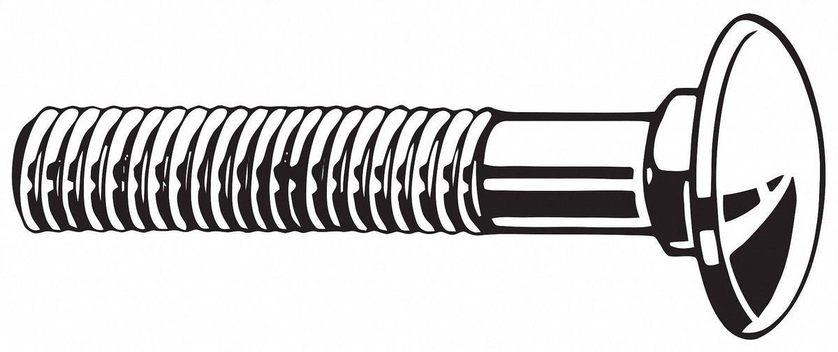 Carriage Bolt pk100 H8105