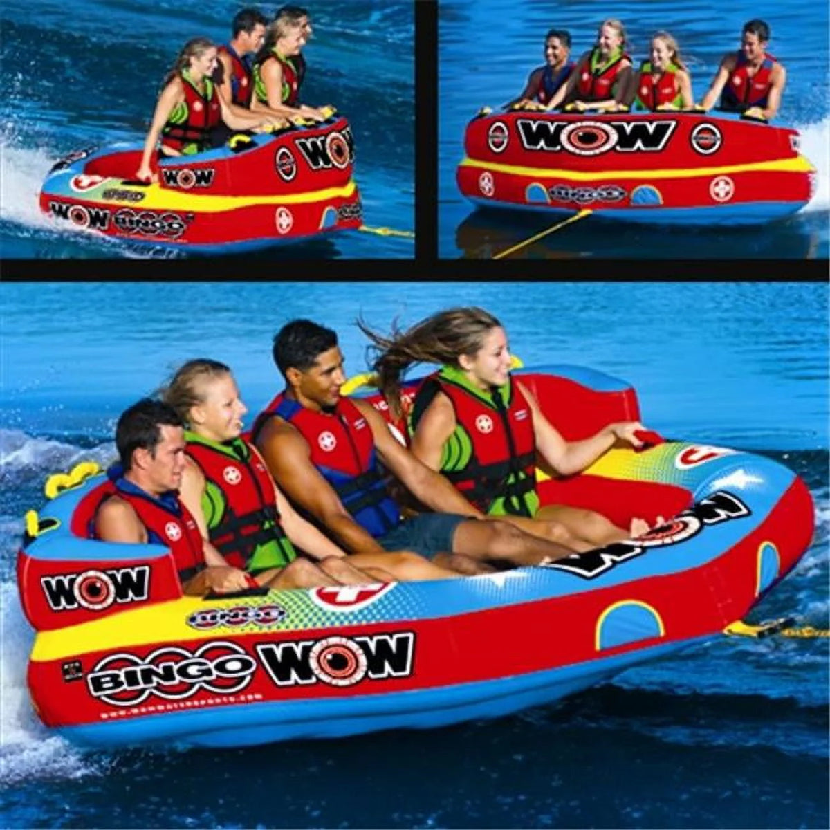 Inflatable Towable with Secure Cockpit Seating I302