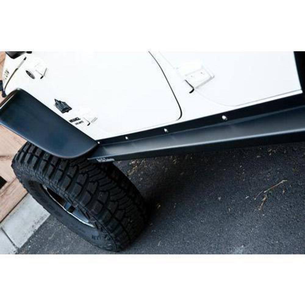 Steel Rock Sliders Textured Black S5460