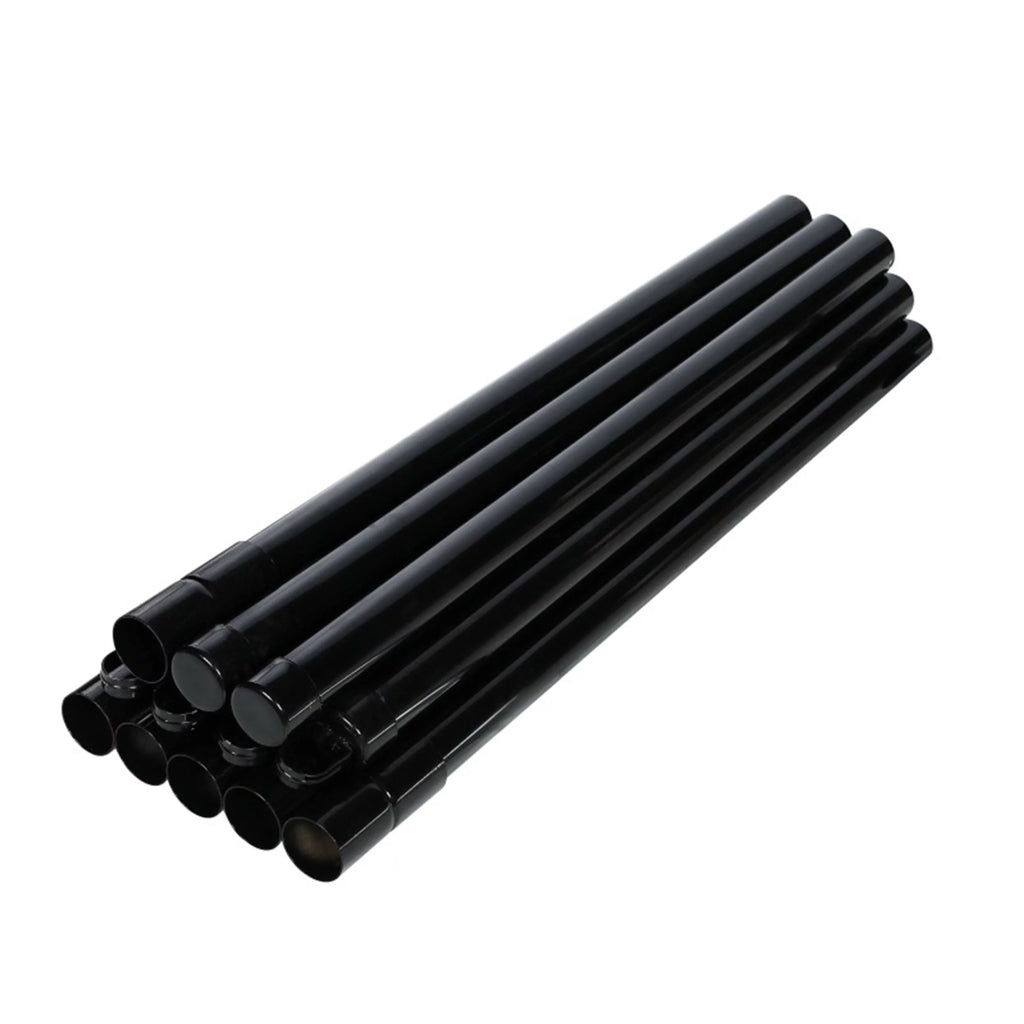 Black PVC Coated Chain Link Steel Fence 5X50 ft T5154