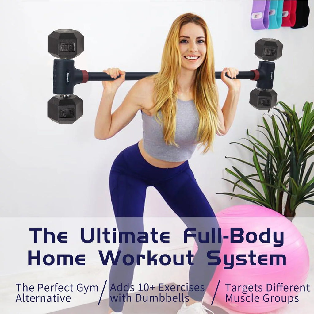 Adjustable Dumbbell Barbell Converter P898