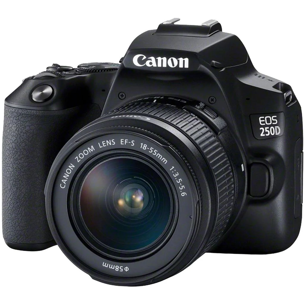 DSLR Camera with 18-55mm + 75-300mm Lens + 2 Pack 128GB Memory Card + Case + Tripod X979