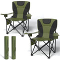 Heavy Duty Folding Chair 500LB Capacity with Cup Holder S795