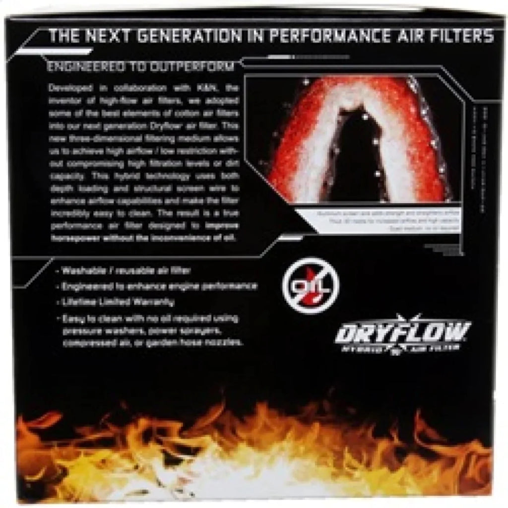 Universal DryFlow Clamp-On Air Filter V8010