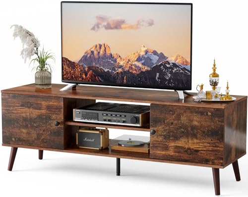 55 60 inch TV Stand with Storage Cabinet K596