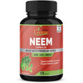 Neem Leaf Supplements Capsules 2250 mg with Holy Basil Tulsi, Guduchi, 120 Vegetable Capsules K805