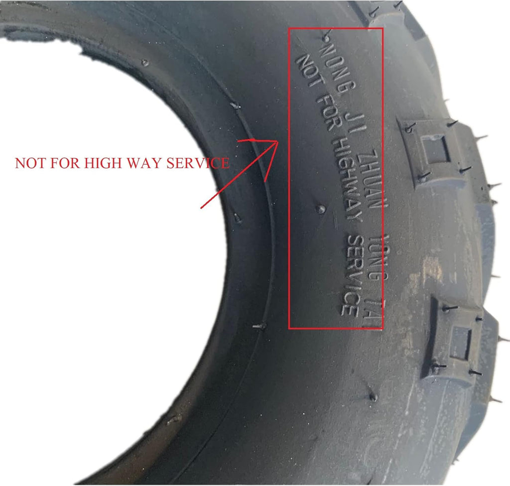 Set of 2 23X10.50-12 Lawn Mower Turf Tires 4PR Load Range B E6250