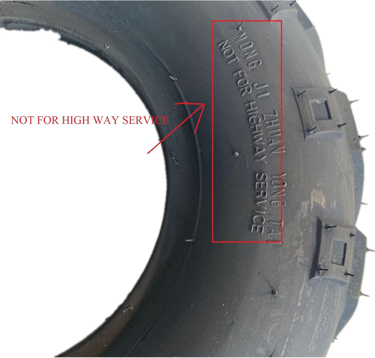 Set of 2 23X10.50-12 Lawn Mower Turf Tires 4PR Load Range B E6250