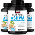 Ashwagandha Supplement with Vitamins, Minerals, and Antioxidants, 360 Tablets A47208