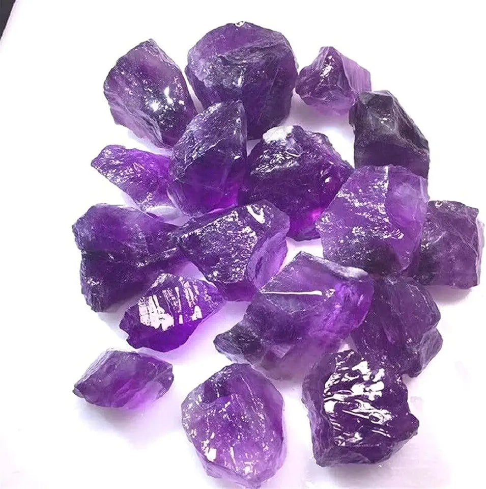 Amethyst Rough Stone Natural Rock Mineral Specimen 100g F86176