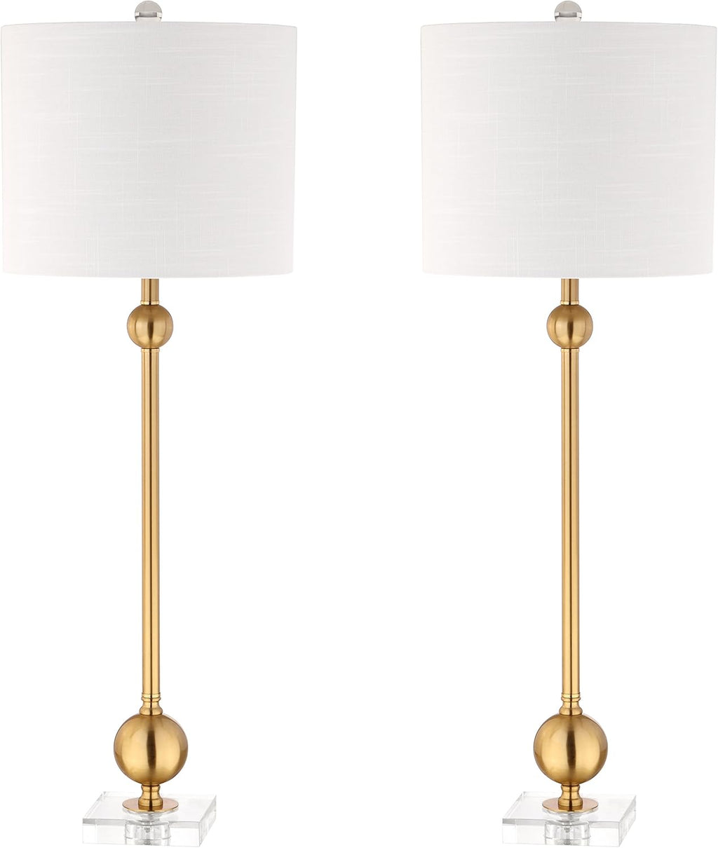 Metal LED Table Lamp Set of 2 V40527