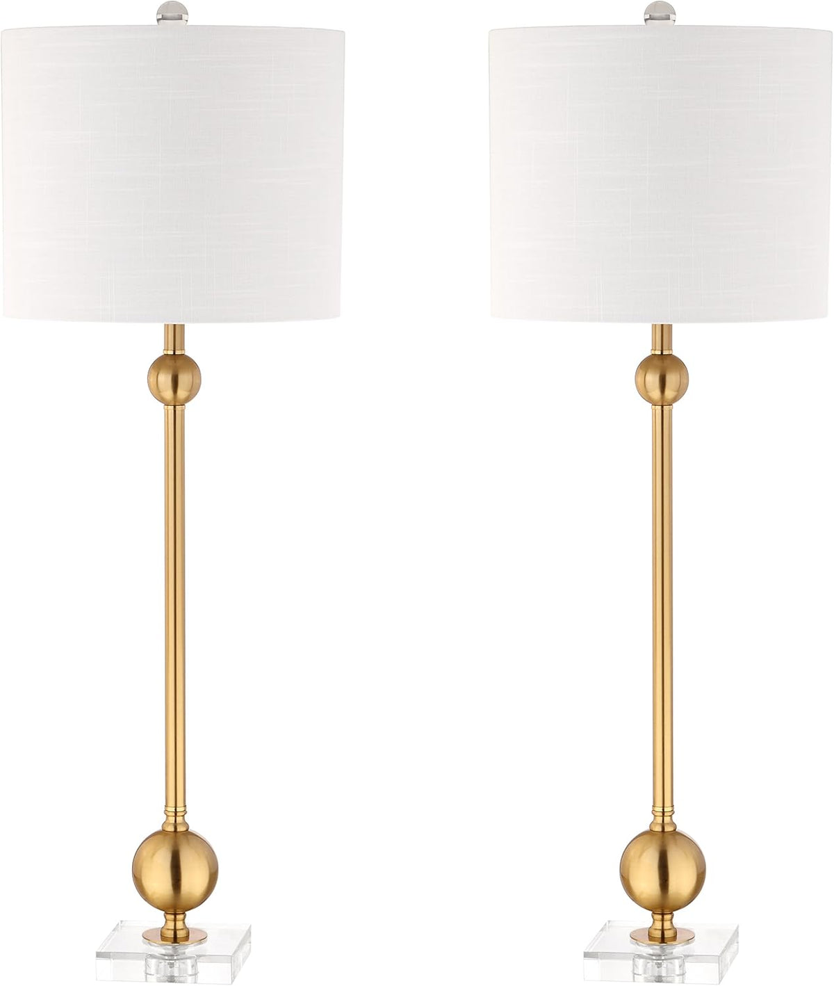 Metal LED Table Lamp Set of 2 V40527