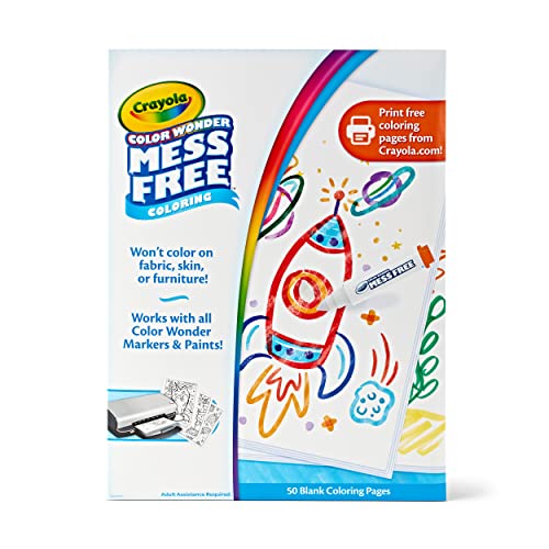 Color Wonder Magic Light Brush Mess Free Painting Station P74512