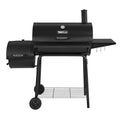 Steel Charcoal Grill with Offset Smoker Z438