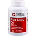 Flax Seed Oil 1000 mg 120 gels B92717