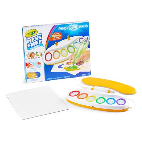 Color Wonder Magic Light Brush Mess Free Painting Station P74512