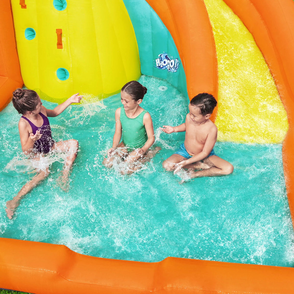 Kids Outdoor Inflatable Water Park with Water Cannon B850