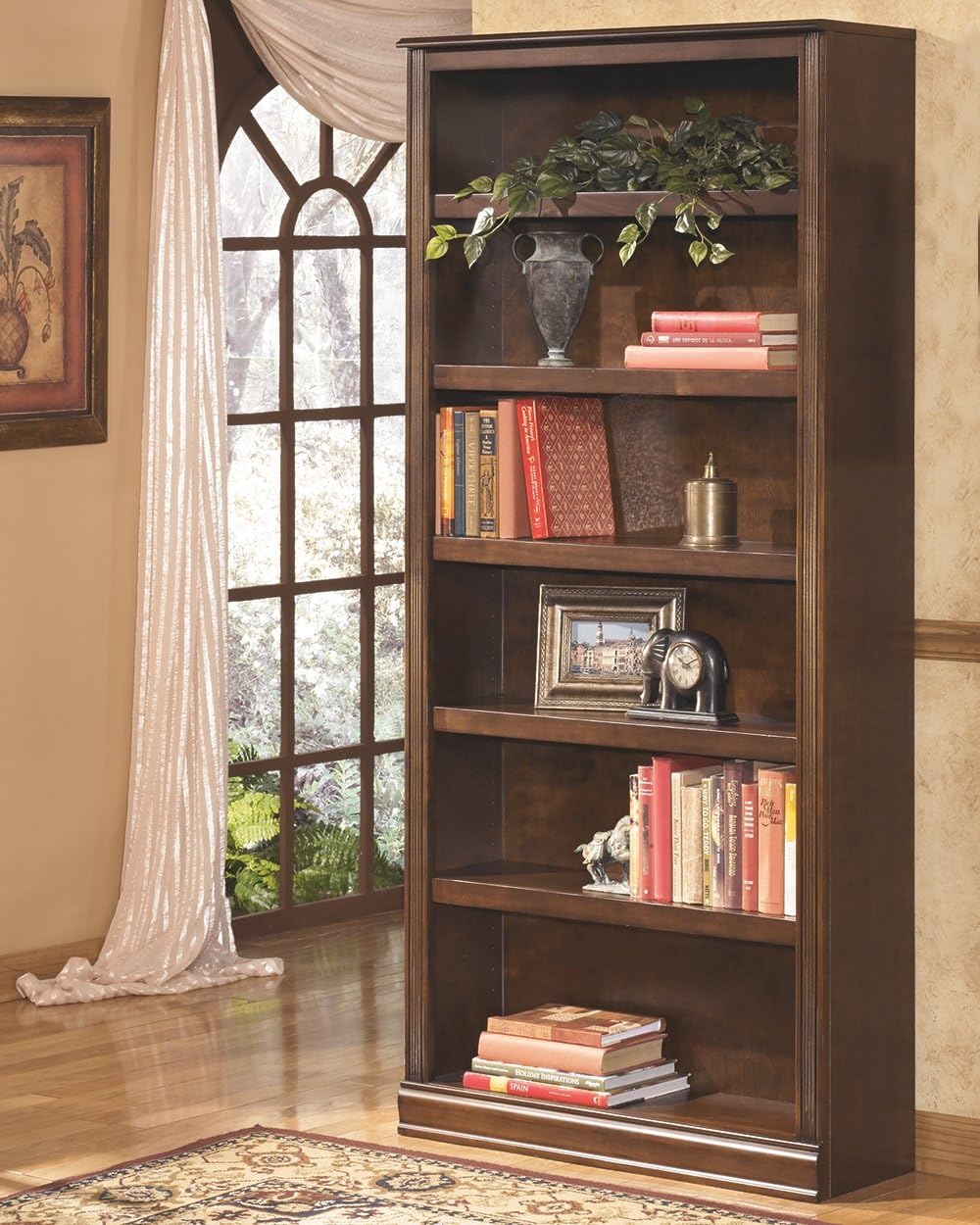 Brown Bookcase with 3 Adjustable Shelves B9951