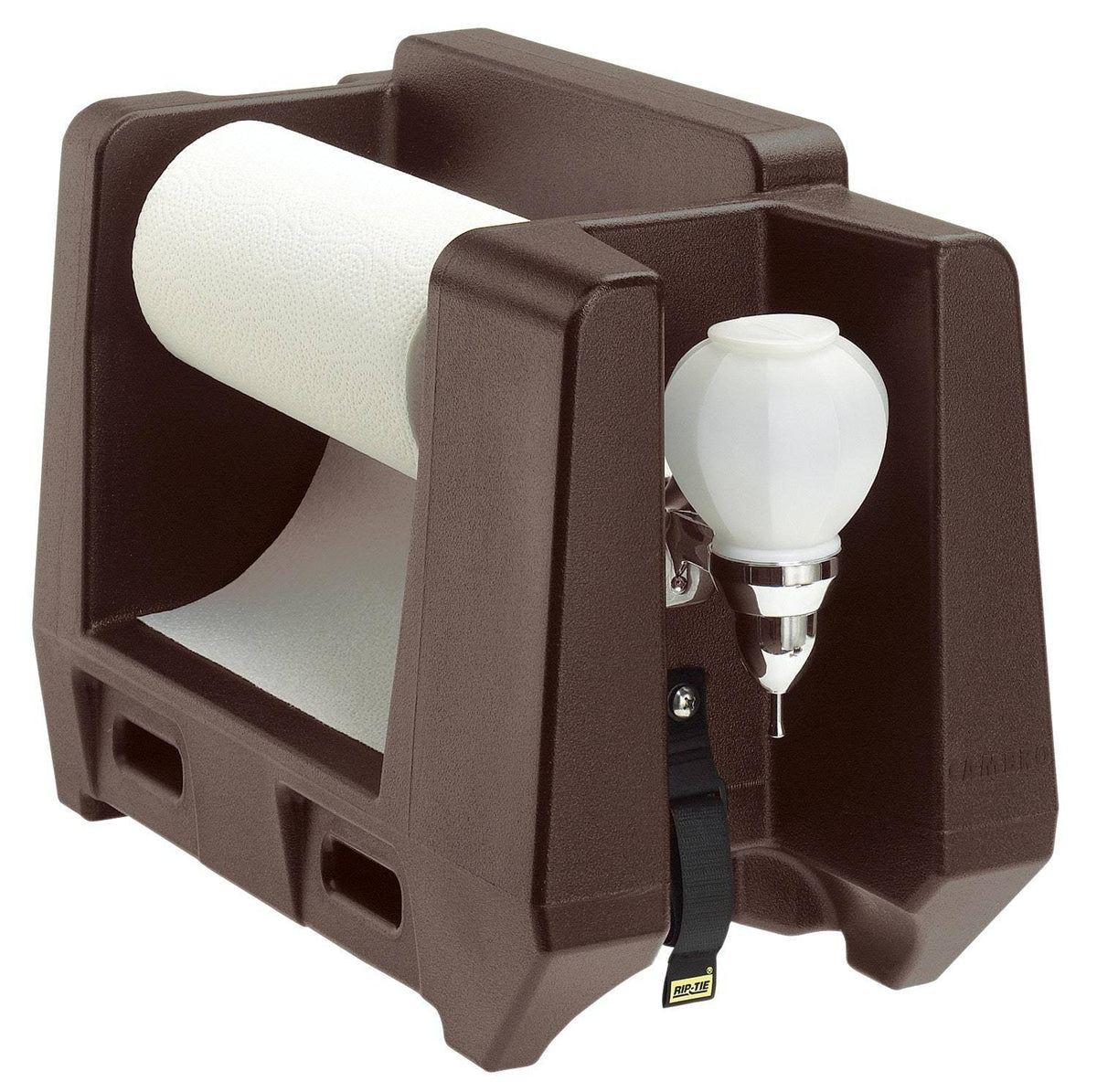 Dark Brown Paper Towel Roll Holder V886