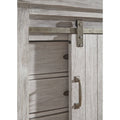 White 5 Drawer Door Chest U9352