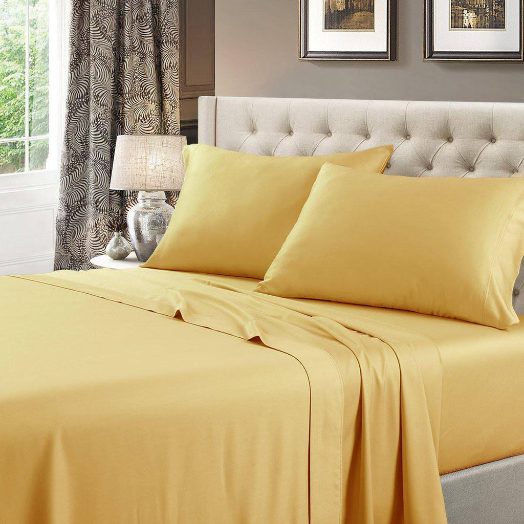 California King Cotton Sheets 600 Thread Count Ivory A67175