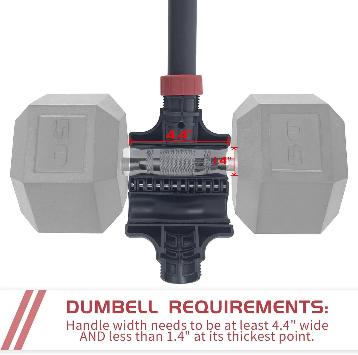 Adjustable Dumbbell Barbell Converter P898