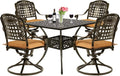 5-Piece All-Weather Cast Aluminum Patio Dining Set U3908