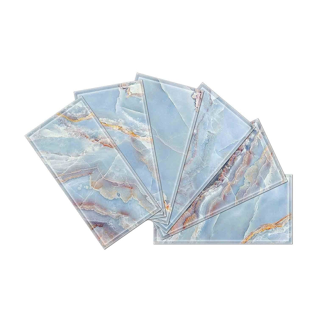 Beveled Glass Subway Tile H1784