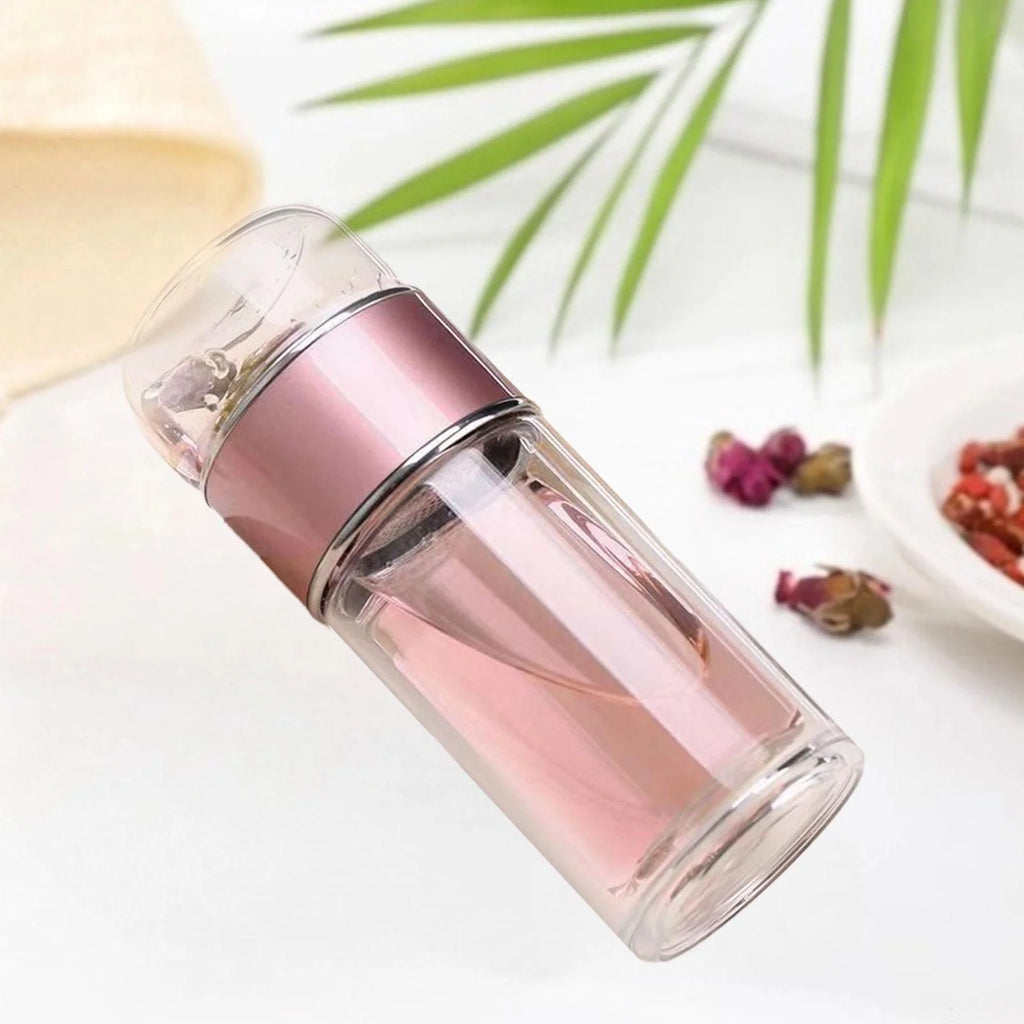 Glass Tea Infuser Bottle 350ml C20611