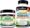 Super Greens Powder with Probiotics Prebiotics and Digestive Enzymes K588