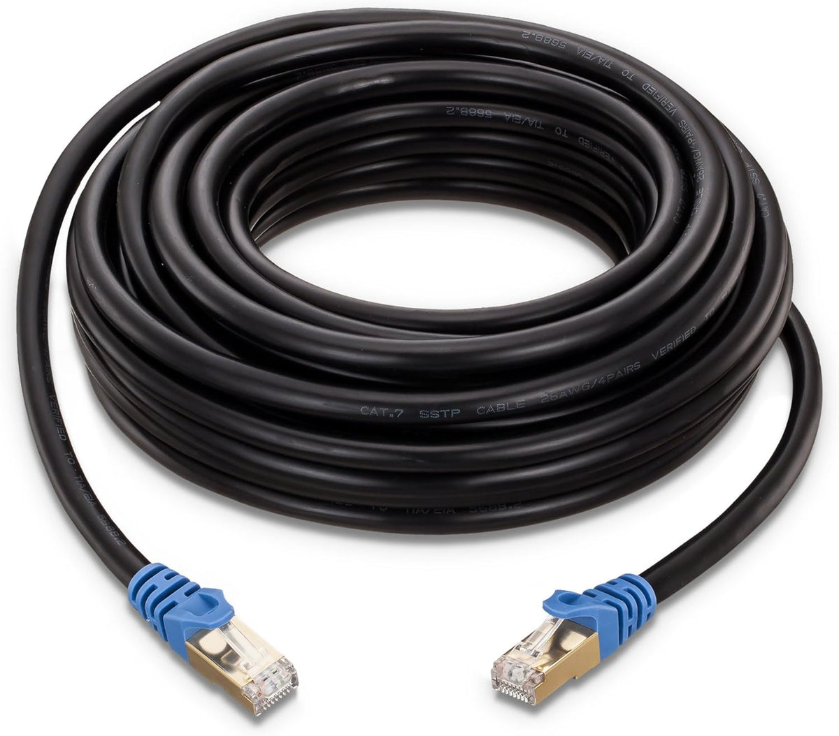 300ft Cat7 Waterproof Outdoor Ethernet Cable Y2869