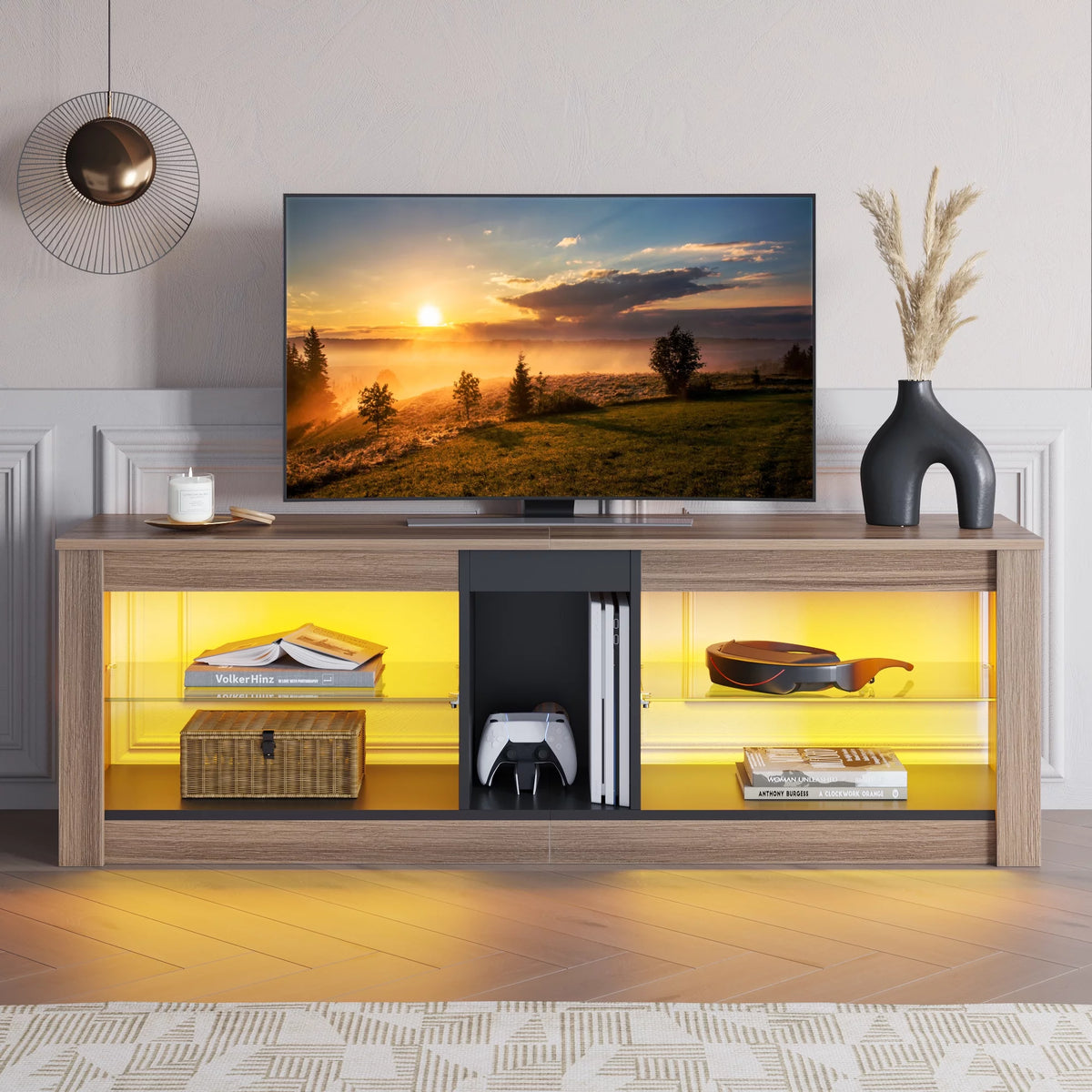 Walnut TV Stand T4624