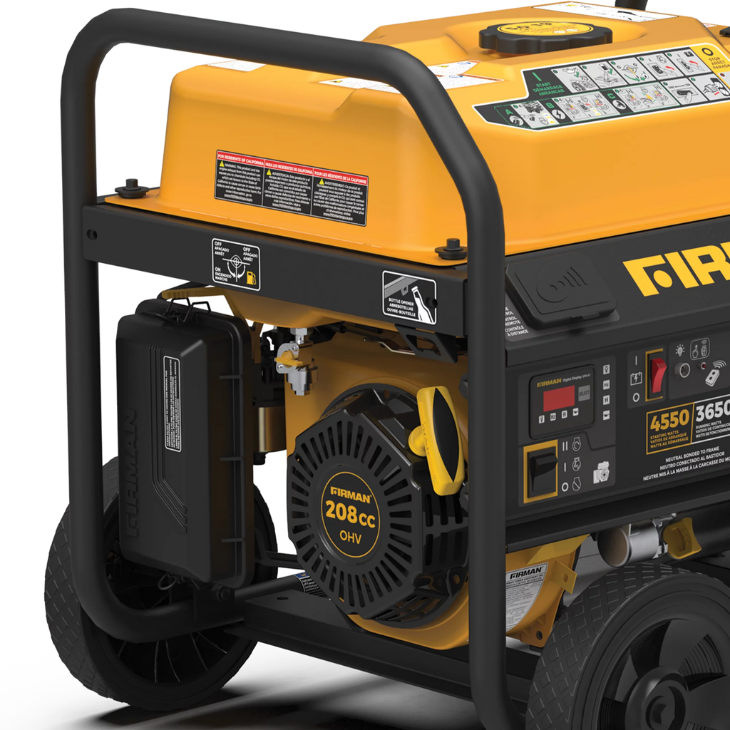 4550/3650 Watt Gas Portable Generator with Wheel Kit Q666