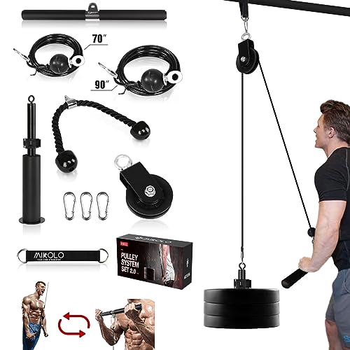 Fitness LAT and Lift Pulley System T384