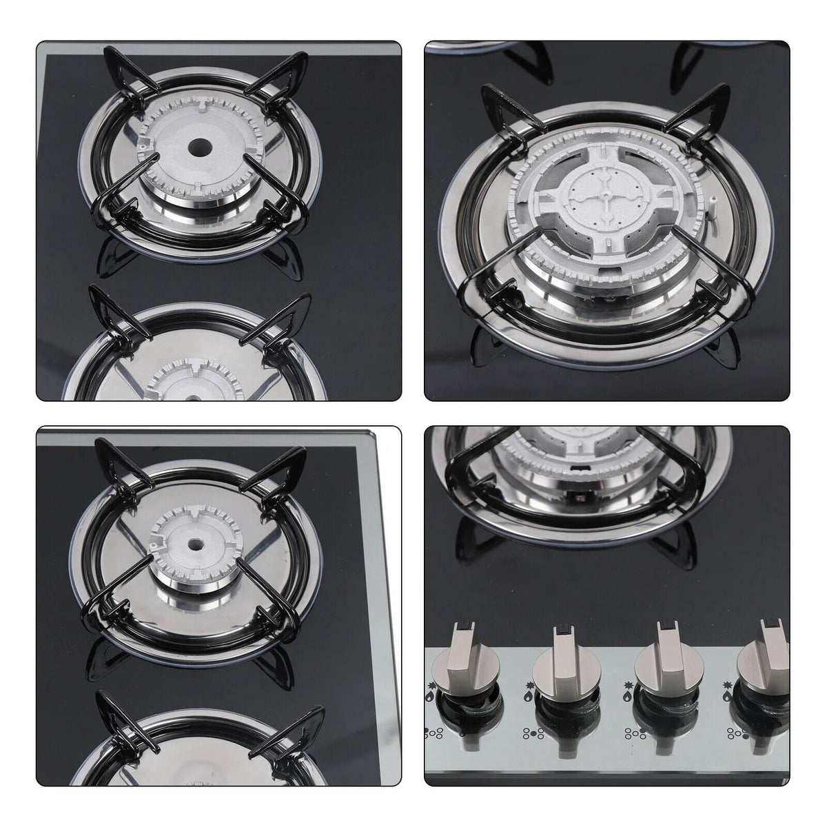 5 Burner Tempered Glass Gas Cooktop T81865